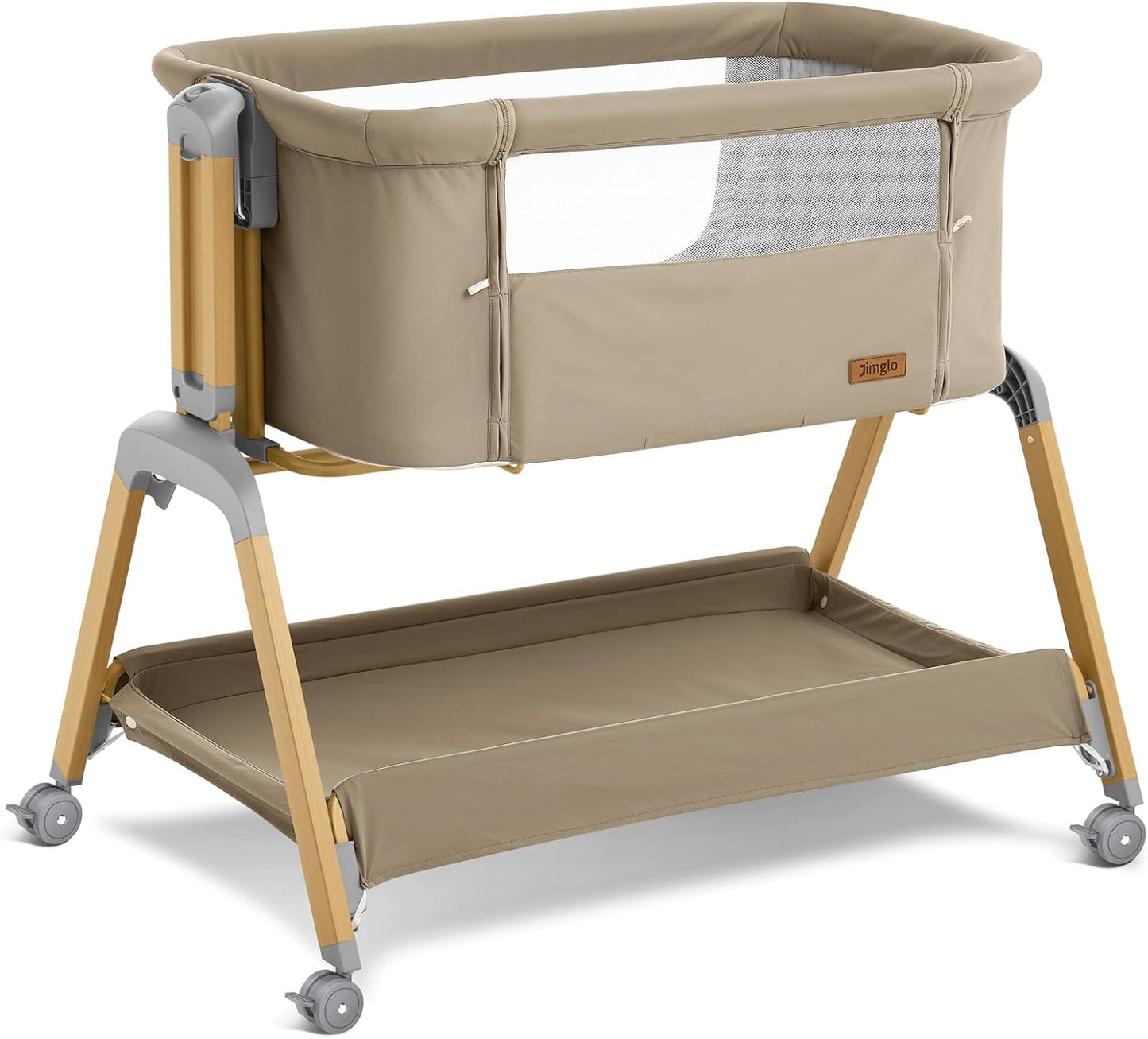3 in 1 Baby Bassinet with Comfy Mattress and Adjustable Height