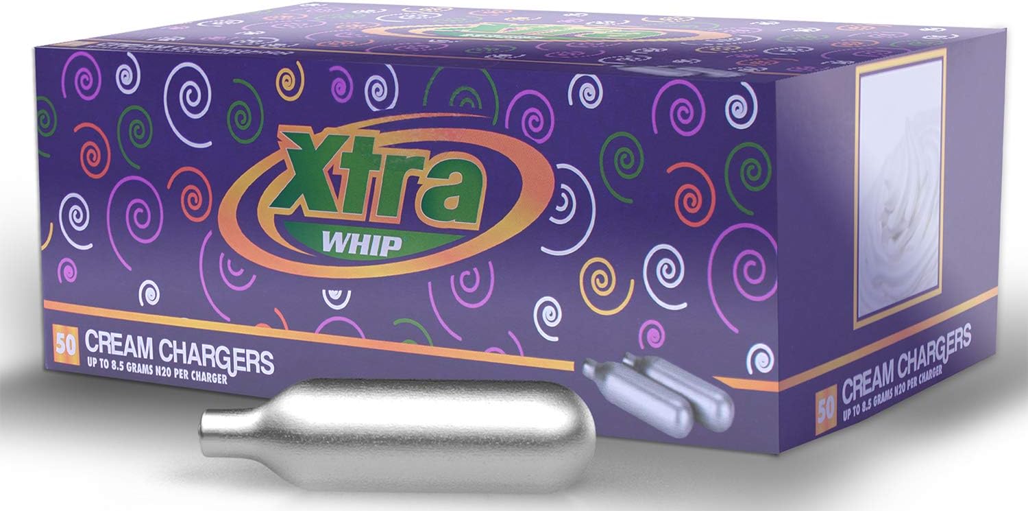 European Quality Whipped Cream Chargers by Creamright - Leak Proof Steel, Flavor Neutral