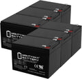 Mighty Max Battery ML12-12 12V 12AH SLA Pack of 6 - Reliable Power