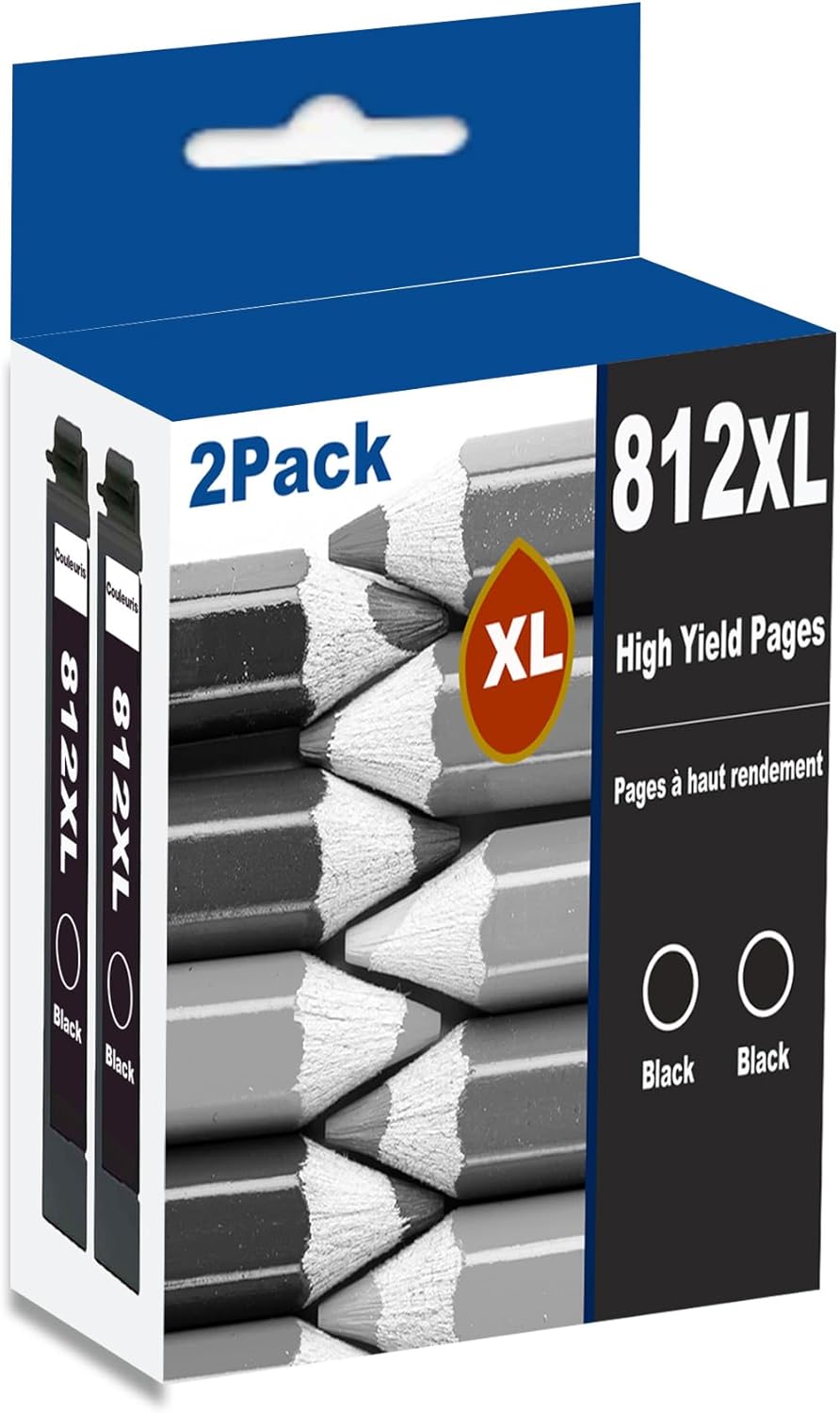 Remanufactured 812XL Ink Cartridge Replacement for Workforce Pro