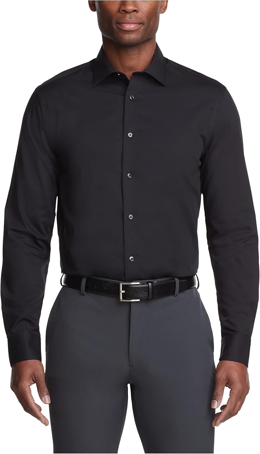 Calvin Klein Men's Non Iron Herringbone Dress Shirt Review