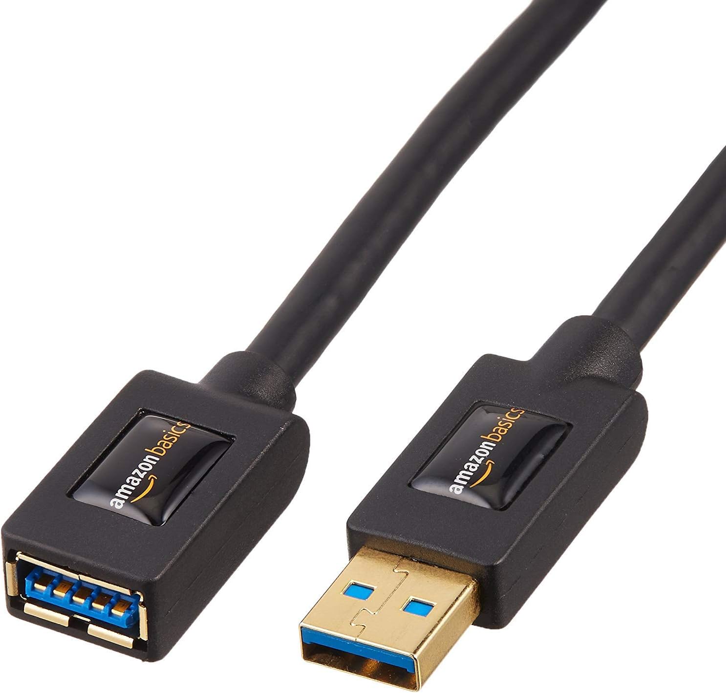 Basics 2-Pack USB 3.0 Extension Cable, High-Speed Data Transfer!