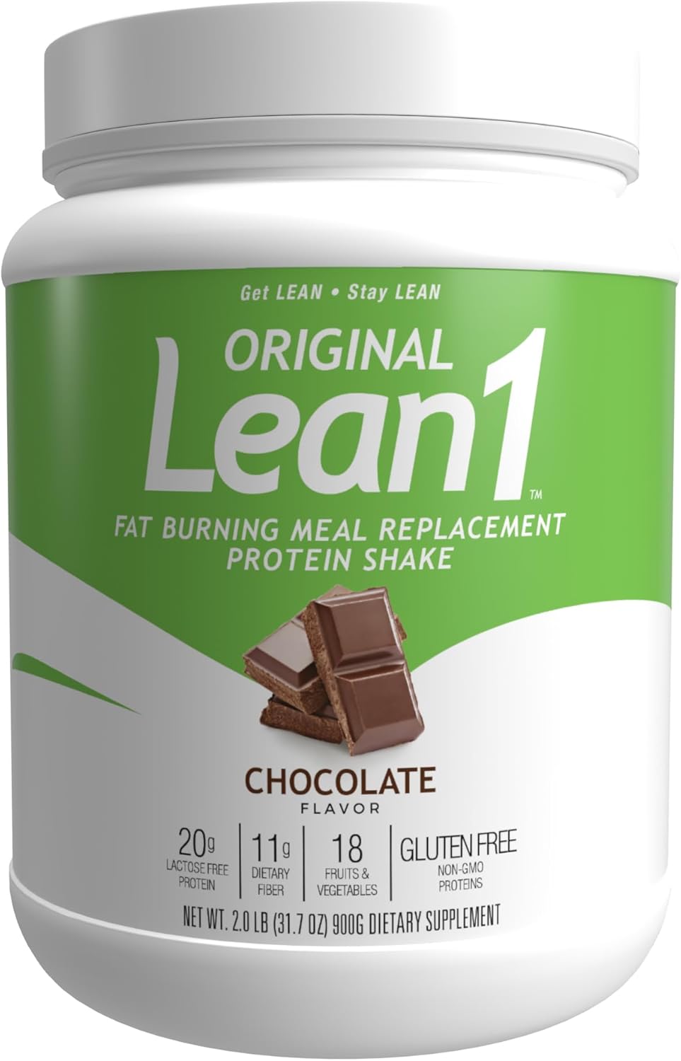 Lean1 Chocolate Meal Replacement Protein Powder for Wellness