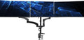 Triple Pneumatic Monitor Mount for 3 Screens up to 32in - Adjustable