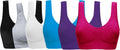 Women's Comfort Workout Sports Bra Low-Impact Support - Soft