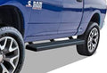 APS iBoard Running Boards 6in Black Compatible with Ram 1500 2009-2018