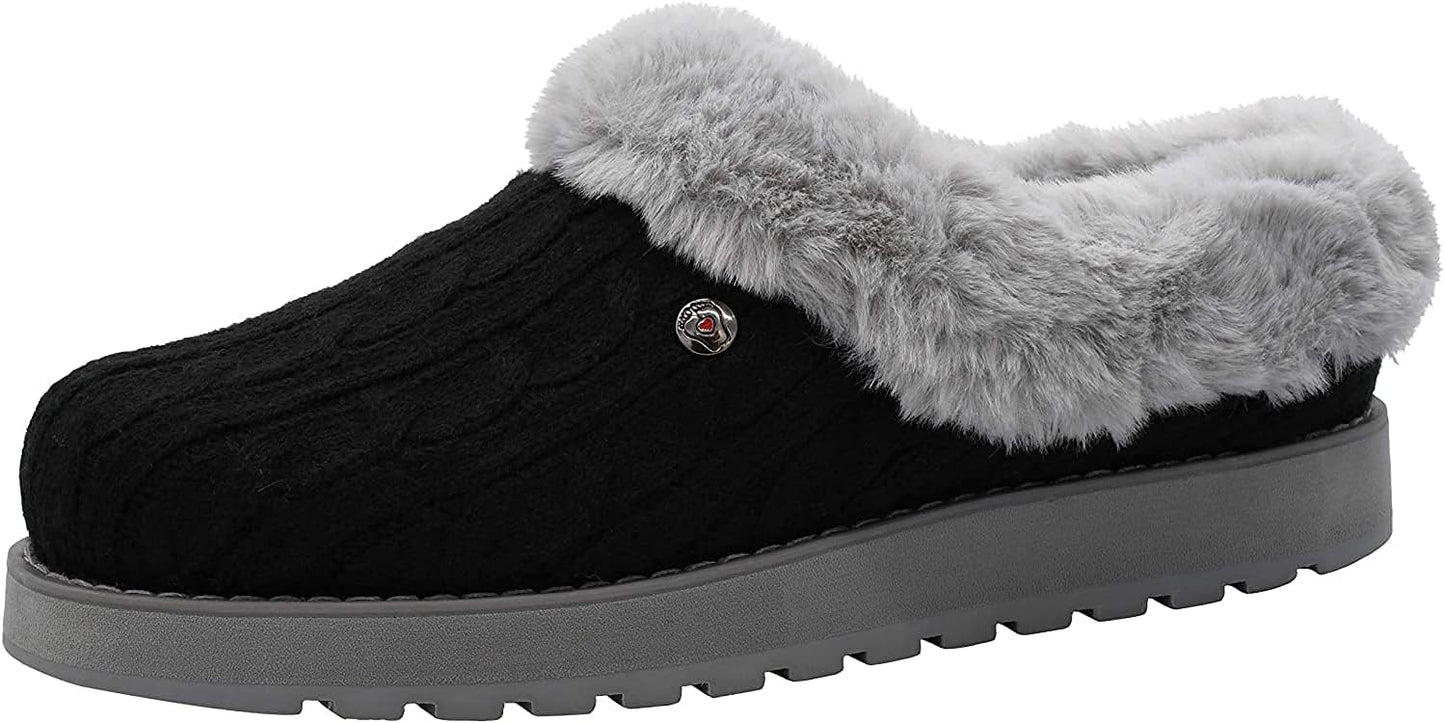 Skechers Women's Keepsakes Ice Angel Slipper for Ultimate Comfort