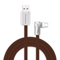 FlexElbow 90 Degree 120W Fast Charging Cable USB-A to USB-C - Right