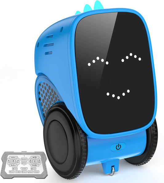 Rechargeable Emo Robot with Auto-Demo & Programming