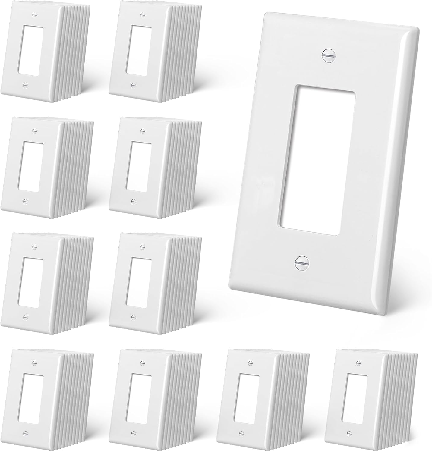 CML Jumbo Decorator Wall Plate for Oversized Outlets
