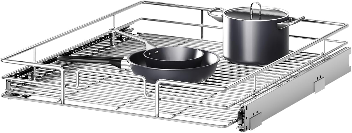 Pull Out Cabinet Organizer for Efficient Kitchen Storage Solutions