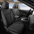 Giant Panda PU Leather Car Seat Covers Full Set for 2019-2025 RAV4