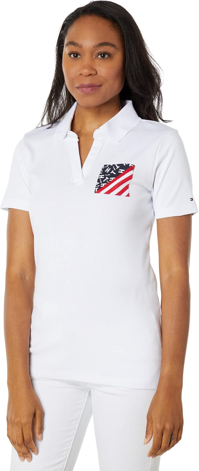 Tommy Hilfiger Women's Polo Tee for Stylish Comfort and Fit