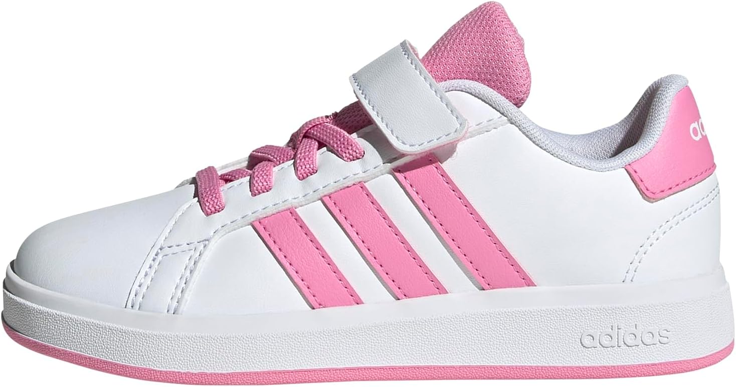 adidas Unisex-Child Grand Court 2.0 Elastic Lace & Strap Review
