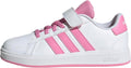 Unisex Child Grand Court 2.0 Elastic Lace & Strap Kids Sneakers
