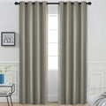 Yakamok 84 Inch Long Blackout Curtains for Room Darkening