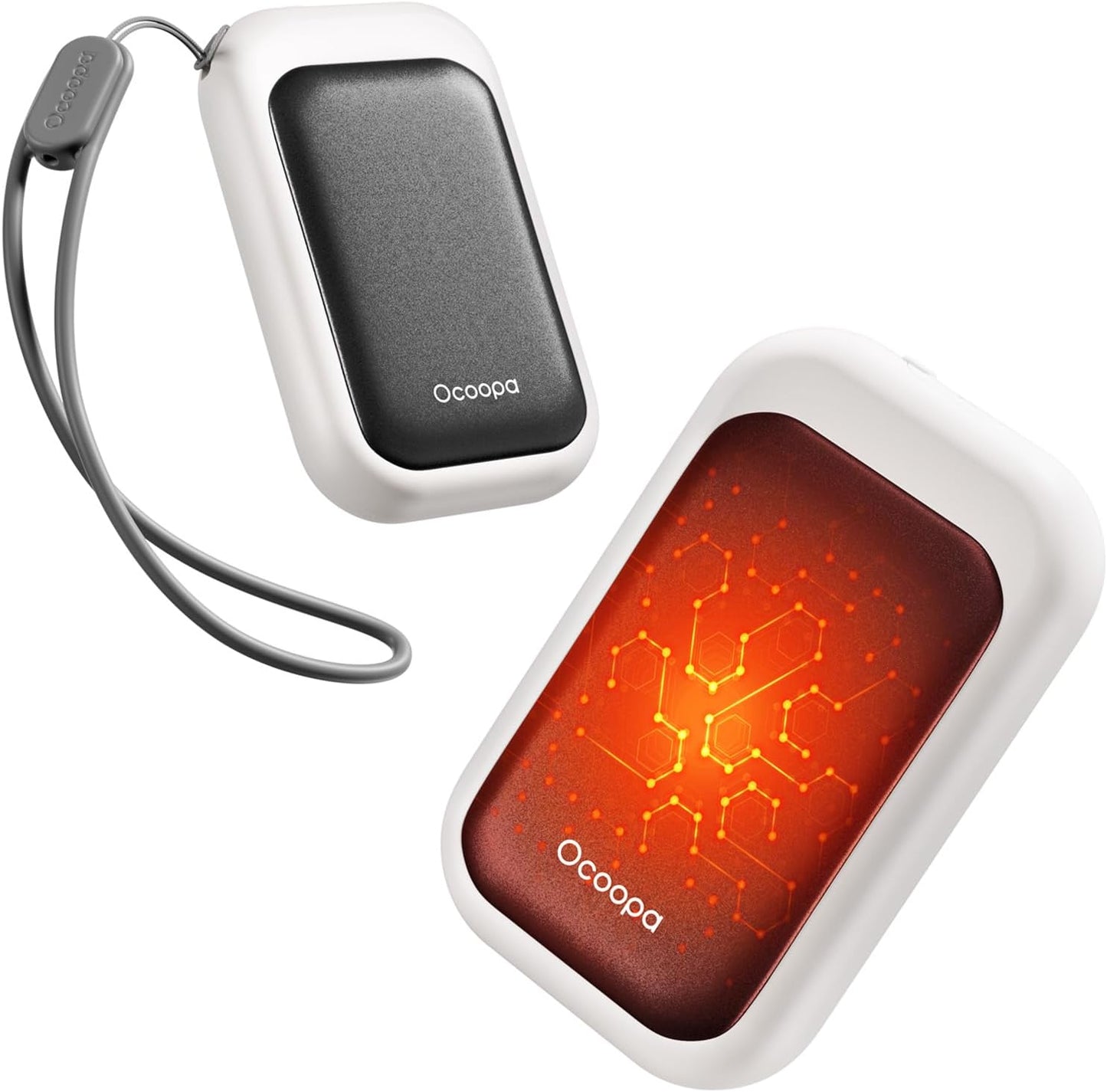 Ultra-Thin Rechargeable Hand Warmers - 2 Pack