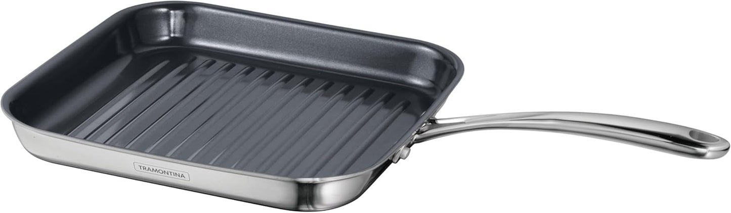 Tramontina Utsava Tri-Ply Clad 10-Inch Square Grill Pan Review
