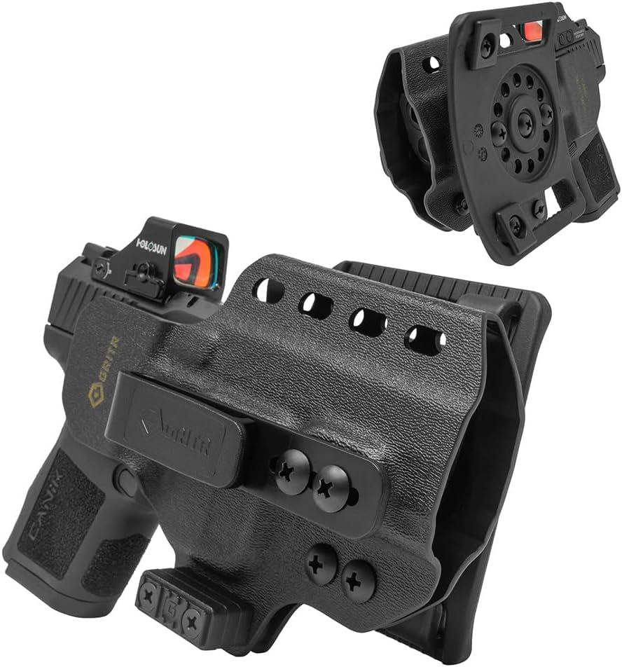 GRITR Omni IWB/OWB Kydex Modular Holster for Everyday Carry