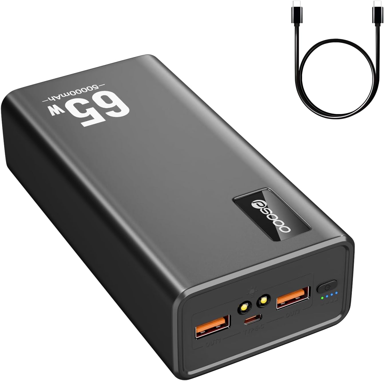 Power Bank Fast Charging 50000mAh for Laptops and Phones