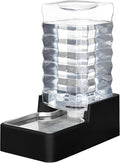 RIZZARI Stainless Steel Pet Water Feeder 9.5L - Leak-Proof Gravity