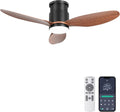 Ohniyou 42in Low Profile Ceiling Fan with Lights - Quiet, Dimmable