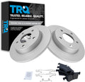 TRQ Brake Pad and Rotor Kit for 2006-2013 Mazda 3 Models