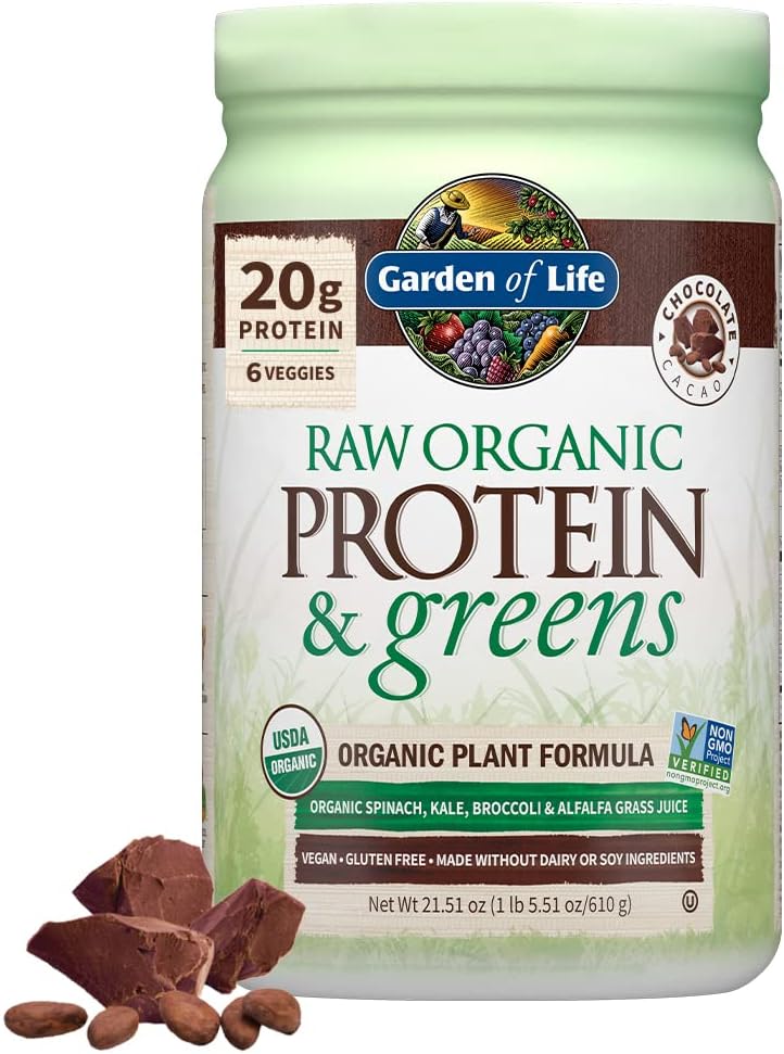 Garden of Life Raw Organic Protein & Greens for Recovery