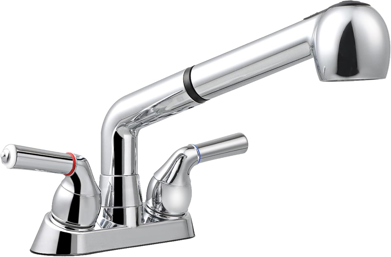 Utility Sink Faucet with Pull Out Sprayer for Laundry Tub