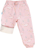 Kids Waterproof Fleece-Lined Snow and Rain Pants for Toddlers