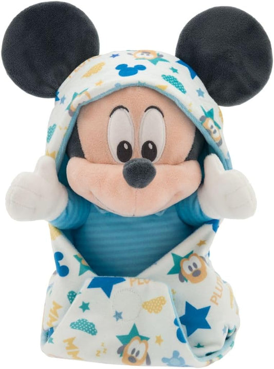 Mickey Mouse Plush in Swaddle - Adorable Disney Baby Toy