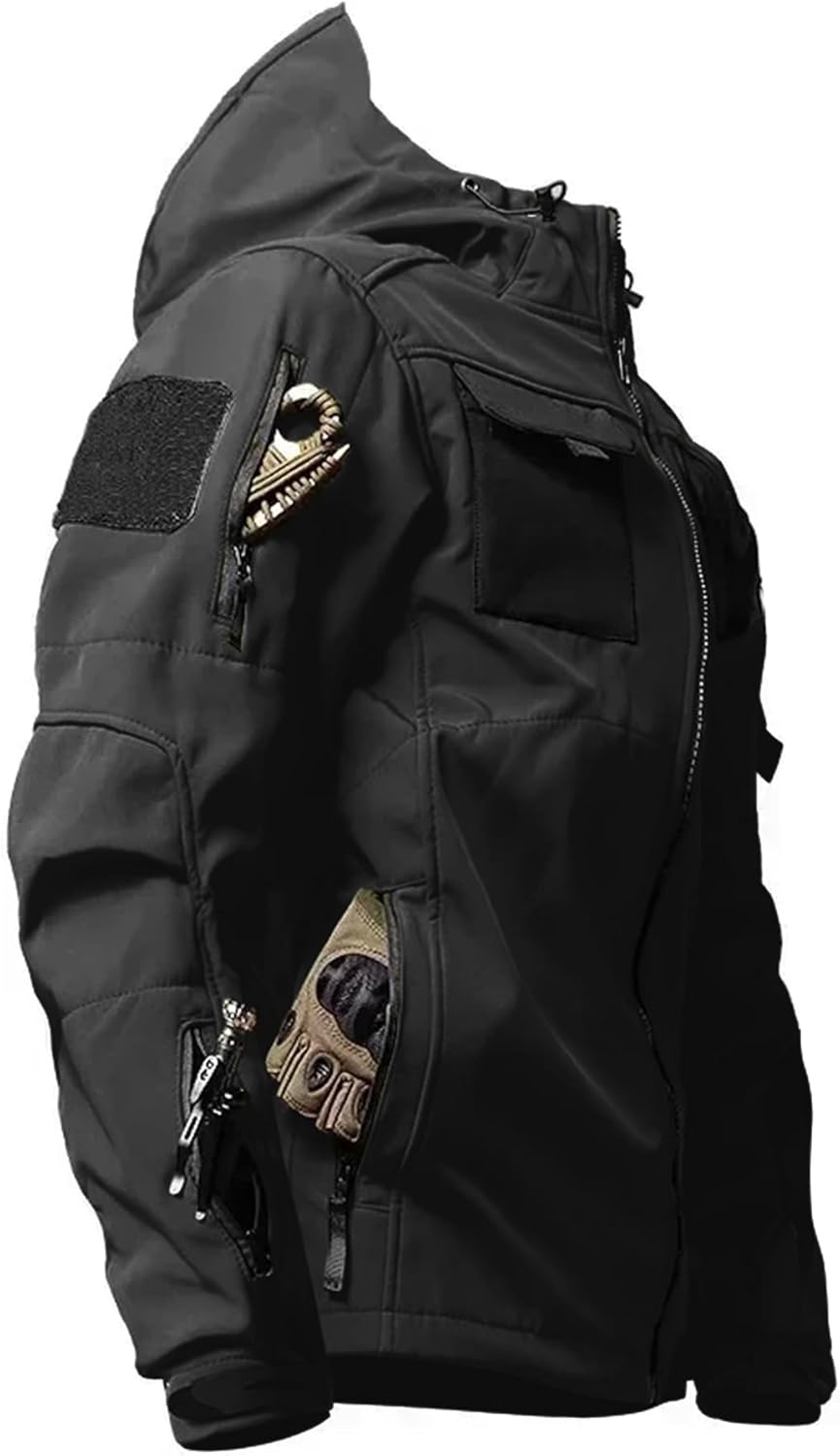 Men's Tactical Soft Shell Jacket by VoLIta - Lightweight & Durable
