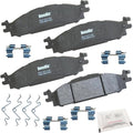 Bendix Priority1 CFC1508 Ceramic Front Brake Pads for Ford 325mm