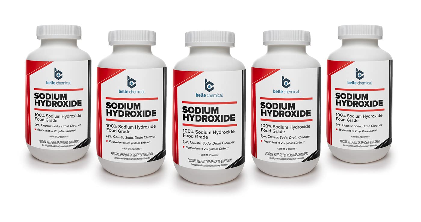 Sodium Hydroxide - Pure Food Grade Lye for Soap Making and More