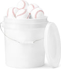 Bucket of Practice Baseballs, 24 Count - Durable Training Set