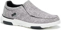 Mens Orthopedic Slip-On Canvas Shoes with Arch Support - Comfort