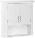 Two-Door Bathroom and Laundry Wall Mount Storage Cabinet - Stylish