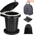 Geavo Retractable Camping Toilet - Portable Comfort!