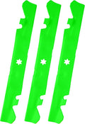 Toothed Mulching Heavy Duty Mower Blades for 60 inch Decks