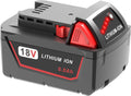 6.0Ah 18V Lithium Battery Replacement for Milwaukee M18 - Longer Run