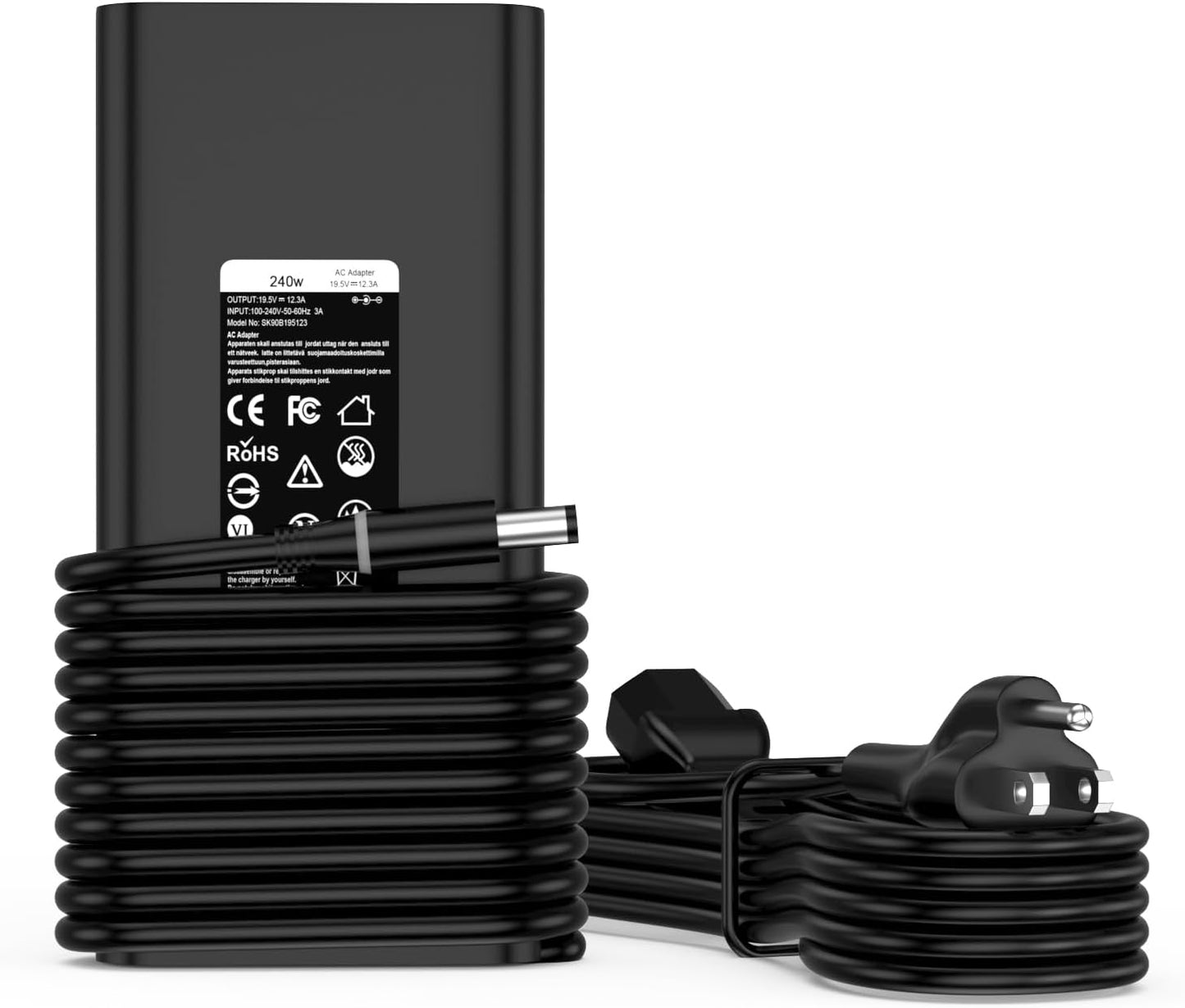 Dell Slim 240W Charger for Alienware & Precision Laptops