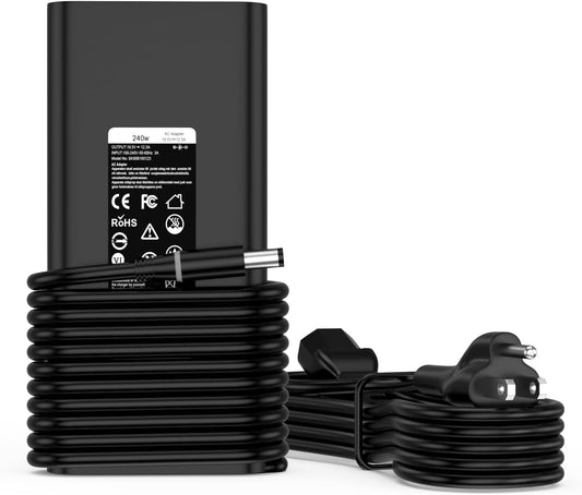 Dell Slim 240W Charger for Alienware & Precision Laptops