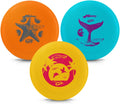 Wham-O Malibu Beach Flyer Discs - Light and Colorful Trio