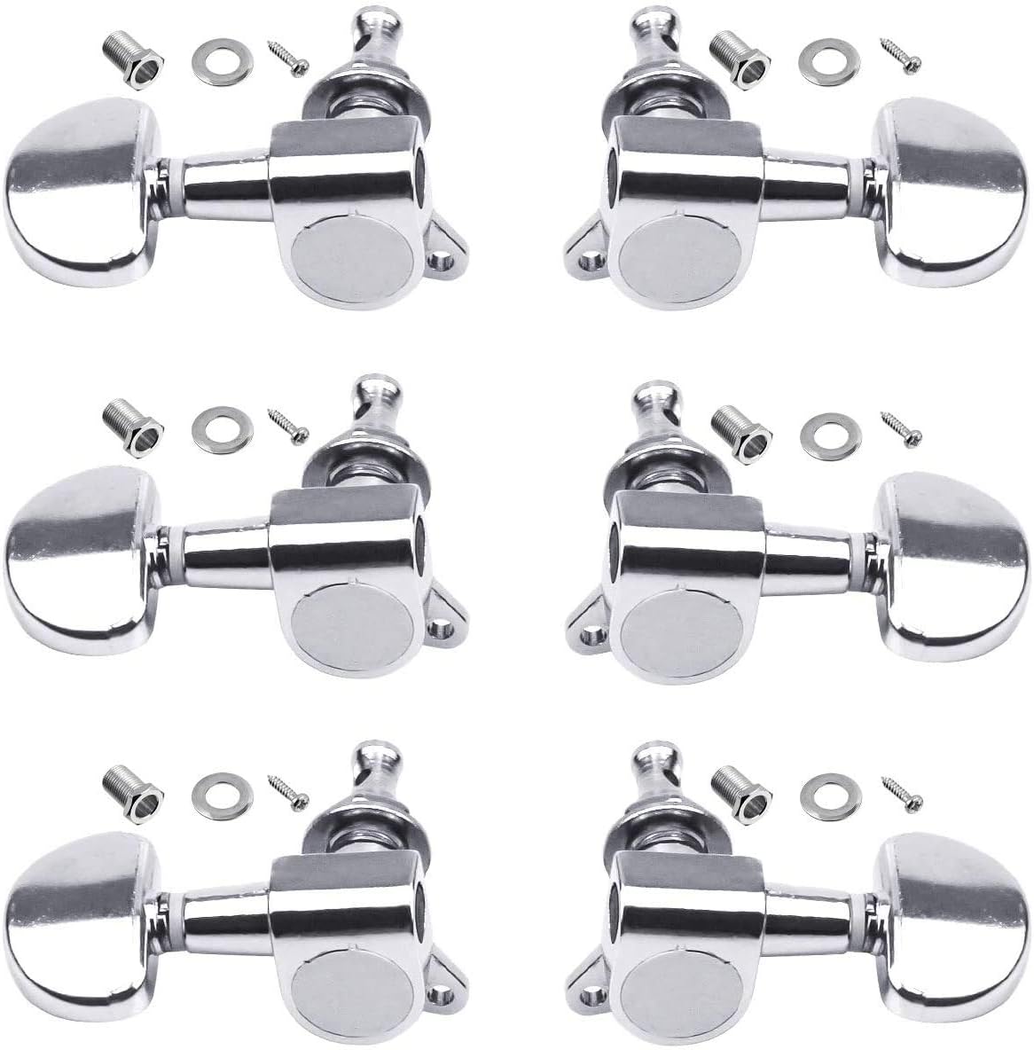 Wear-Resistant Guitar Tuning Pegs Set