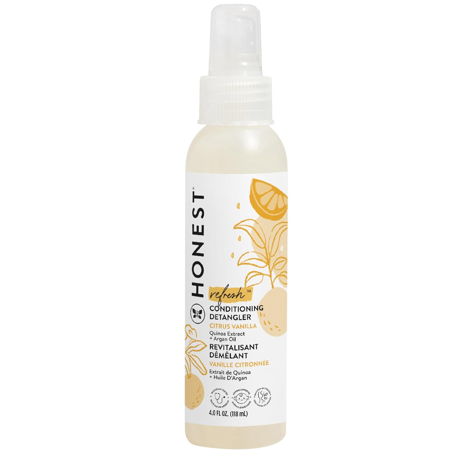The Honest Co. Detangler + Leave-in | Tear-Free Refresh