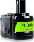 CaliHutt 18V 9.0Ah Replacement Battery for Ryobi ONE+ - High Capacity