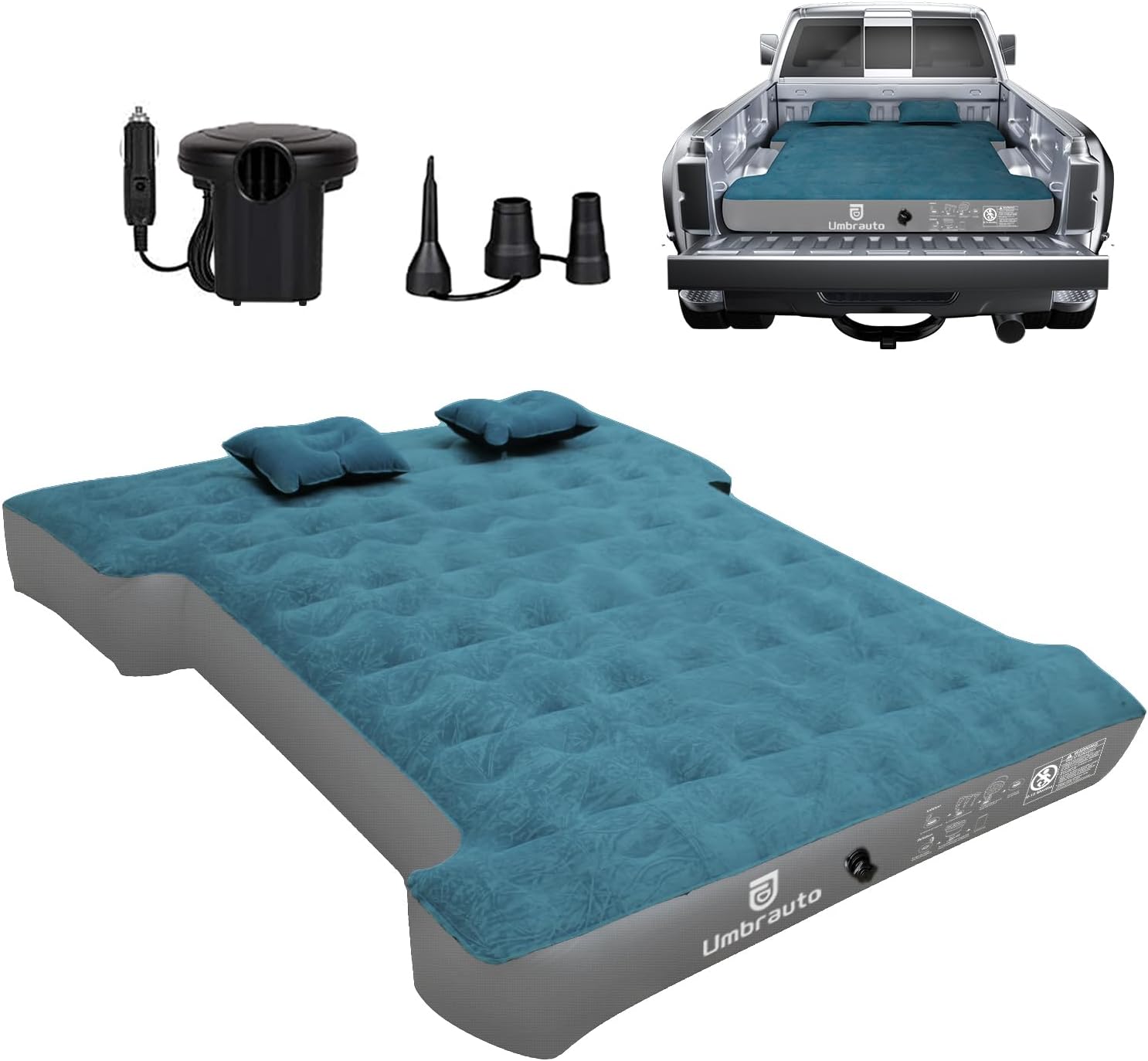 Umbrauto Inflatable Truck Air Mattress for 5.5-5.8ft Beds