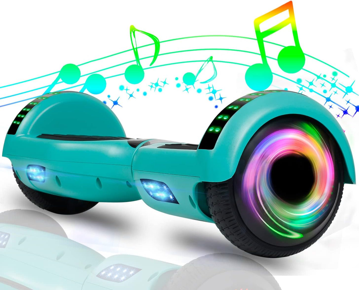 CBD Scooter with Colorful LED Lights for All Ages Fun