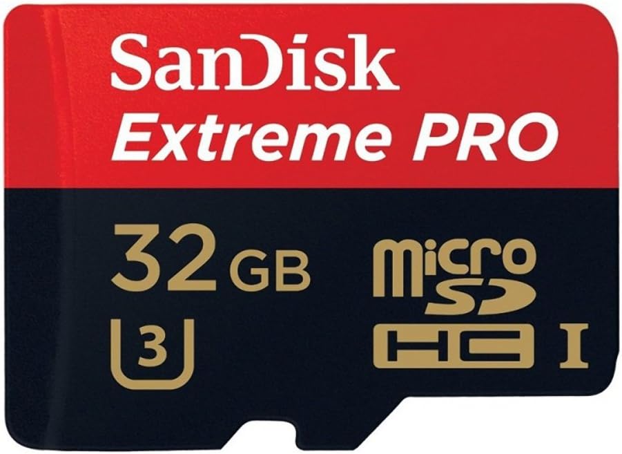 SanDisk 32GB Extreme Pro Micro SD - 4K Ready