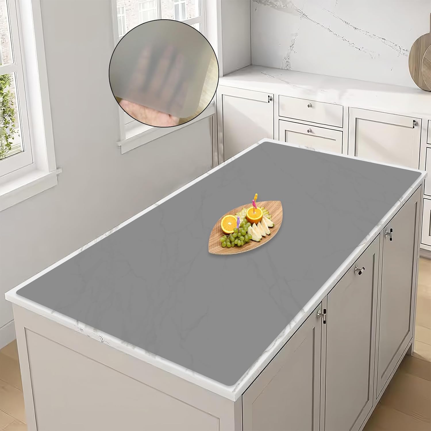 Large Silicone Mat for Kitchen Counter - Non-Slip & Heat Resistant